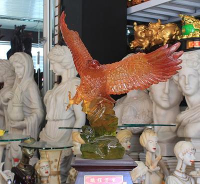 鵬程萬(wàn)里，雄鷹展翅——老鷹工藝品創(chuàng)意擺件 大氣寓意，匠心之禮